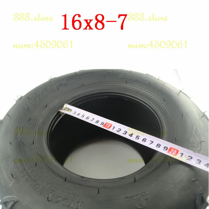 16X8 7 дюймов внутренняя труба Atv колеса шины 50 70 110 125cc ATV Quad Багги велосипед картинг