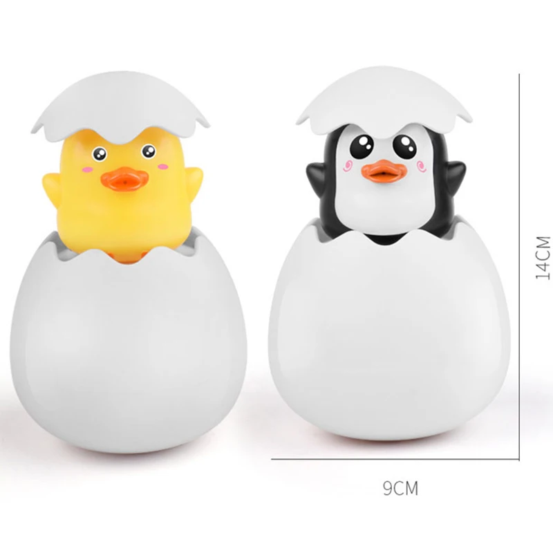 Детские игрушки для душа маленький желтый утиный Пингвин детские мини животные