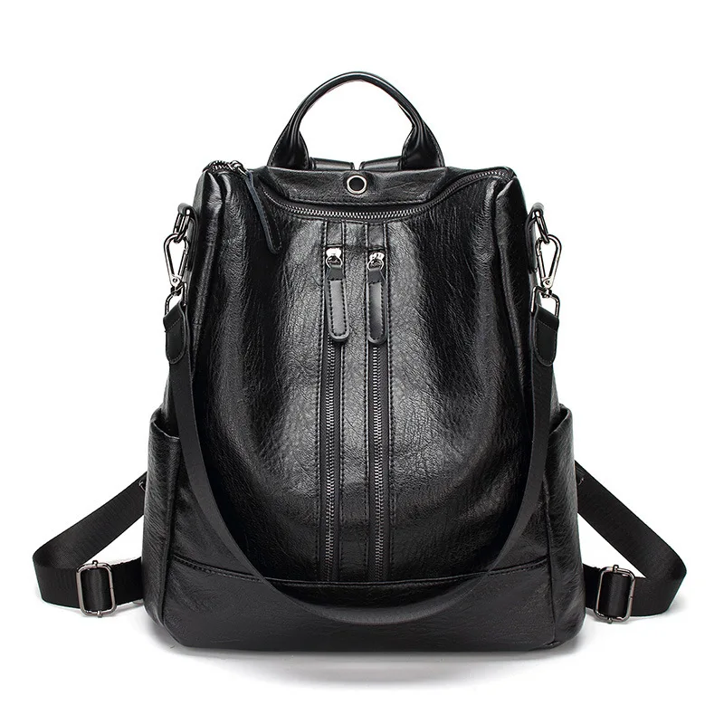 Boshikang Fashion Backpack Women Leisure Back Pack Korean Ladies Knapsack Casual Travel Bags For School Teenage Girls Bagpack | Багаж и