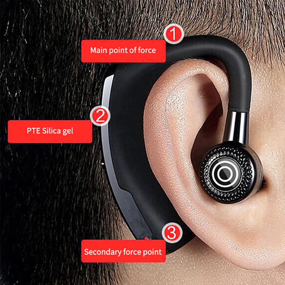Jbco V9 Беспроводной наушники Bluetooth хэндс-фри Универсальные Kulaklik 4 0 спортивные для