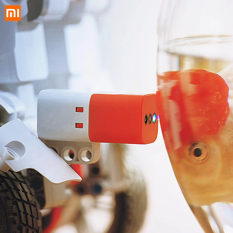 Xiaomi MITU цветной датчик для Mitu DIY строительные блоки РОБОТ оранжевый белый