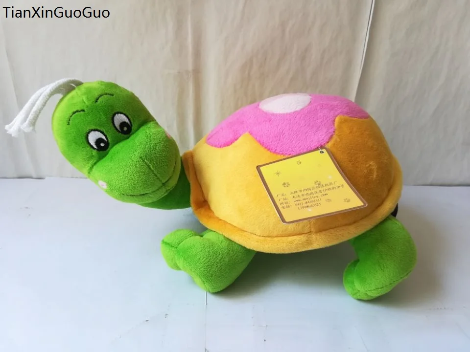 Игрушка плюшевая в виде черепахи 30x16 см|Мягкие игрушки животные| |