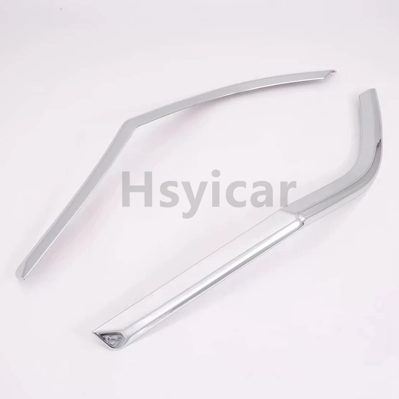 Hsyicar для hyundai Santa Fe лампа для фары заднего света крышка наклейка украшение отделка хвост свет брови полосы аксессуары ABS