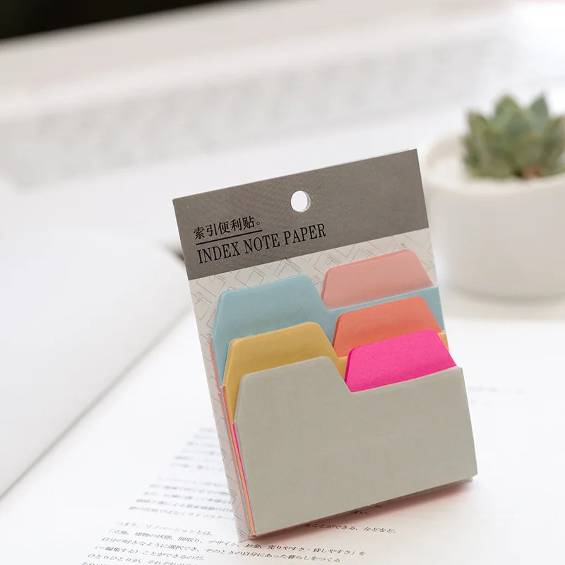 90 листов блокноты Sticke Notes Kawaii милые красочным бумага Post It daliy скрапбукинга