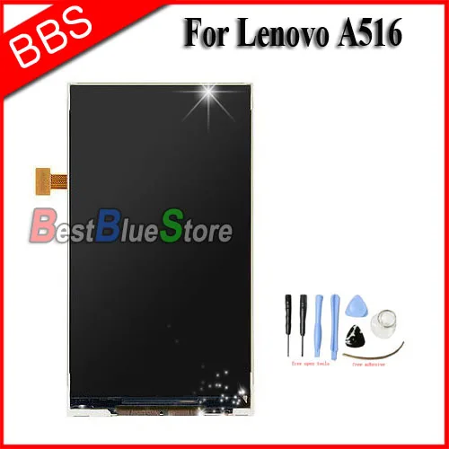100% первоначально для lenovo A516 ЖК дисплей Экран дисплея черный + Инструменты|Экраны