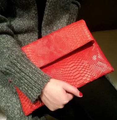 Women Clutches 6 Anawisare, женские повседневные клатчи, сумки из змеиной кожи, сумки-мессенджеры через плечо, женские вечерние сумки, дизайнерские сумки M85 - Цвет: Women Clutches 6