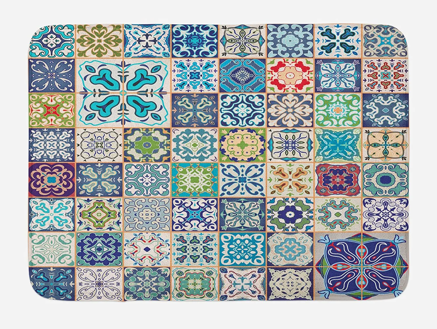Коврик для ванной марокканский с цветочным рисунком|designer bath mat|designer matbath mat design |