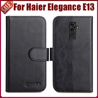 Hot Sale  Haier Elegance E13 Case New Arrival Colors High Quality Flip Leather Protective Cover Phone Bag