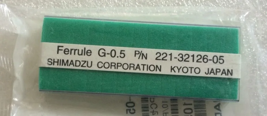Графитовое кольцо давления для Shimadzu 221-32126-05 газовая капиллярная Колонка