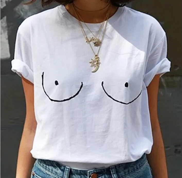 S-3XL Women's Lovers Unisex Men and women Fashion New Print Bust Hand painting T Shirt Short Sleeve O Neck Black Tank Tops | Женская