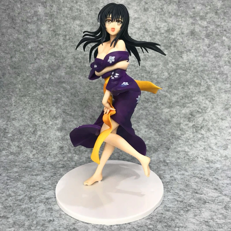 19 5 CM To Love Drakness Аниме Фигурка Kotegawa Yui фигурку халат стоящая осанка Ver сексуальная
