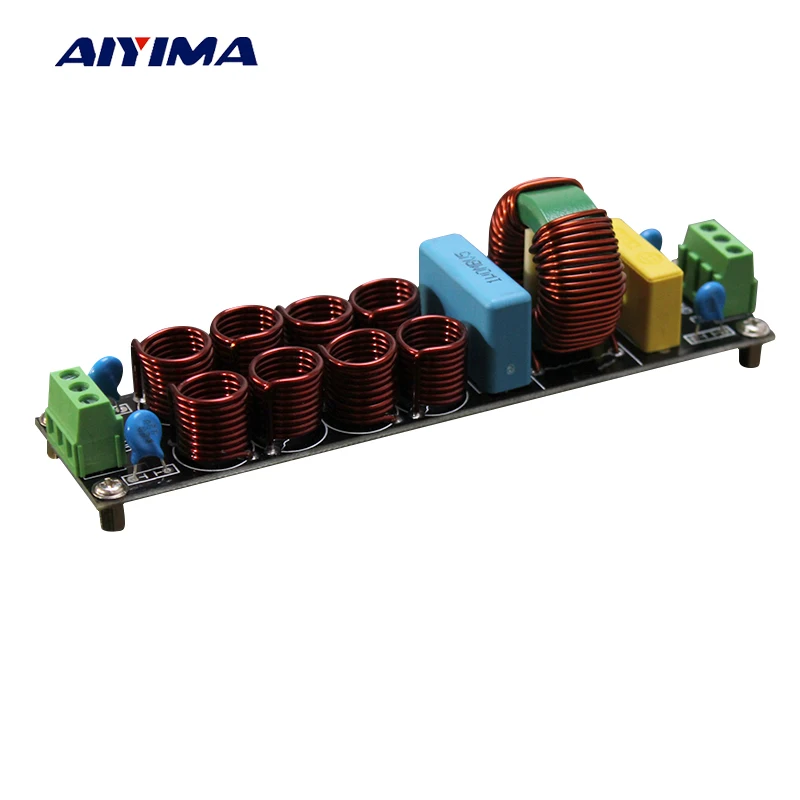 AIYIMA 4400 Вт EMI 20A высокочастотный сетевой фильтр источник питания собранная плата для усилителя динамика