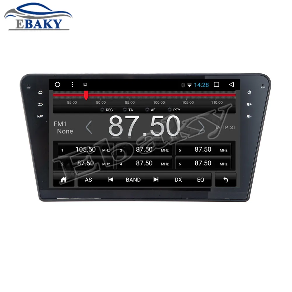 NaviTopia 10 1 дюймовым Octa Core Android 7 8 автомобиля DVD gps навигации для peugeot 408 2014-авто
