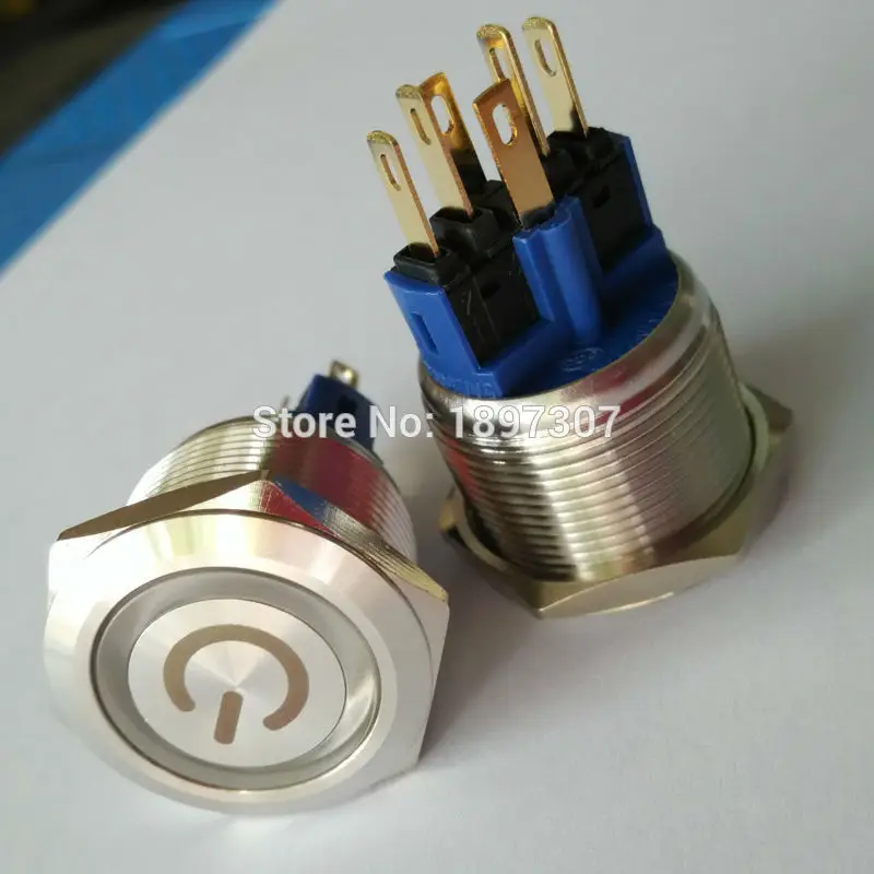 Зеленое кольцо с металлической кнопкой включения и лазерной меткой|switch switch|switch