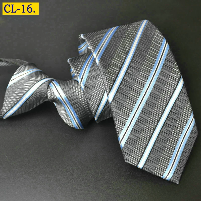 2017 новая мода 6 см обтягивающий галстук с молнией для мужчин выпускной церемония