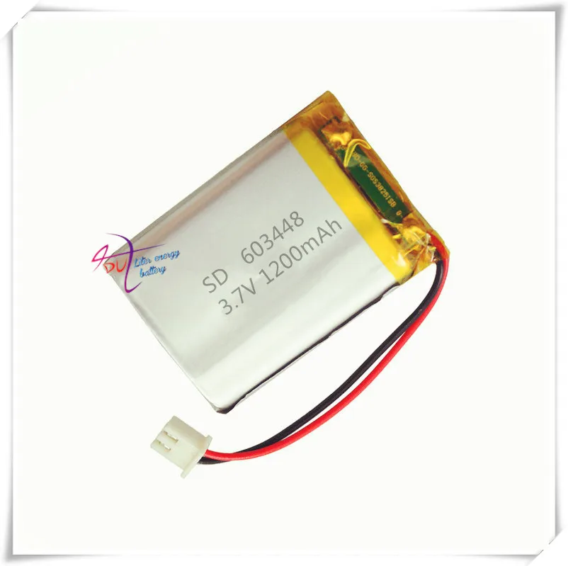 Xhr-2p 2.54 1200 мАч 603448 Беспроводной беспроводной телефон чтения машины 3.7 В