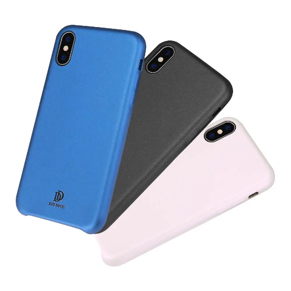 Kuulee DUX DUCIS для iPhone XS MAX мягкий чехол из искусственной кожи противоударный полная