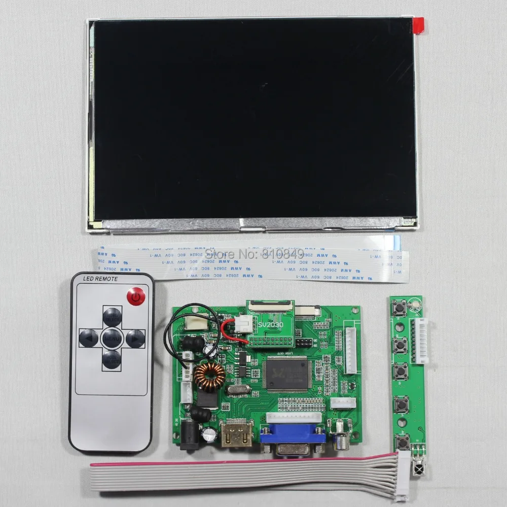 7 дюймов HSD070PWW1 B00 1280*800 IPS ЖК дисплей панель + пульт дистанционного управления с HD MI