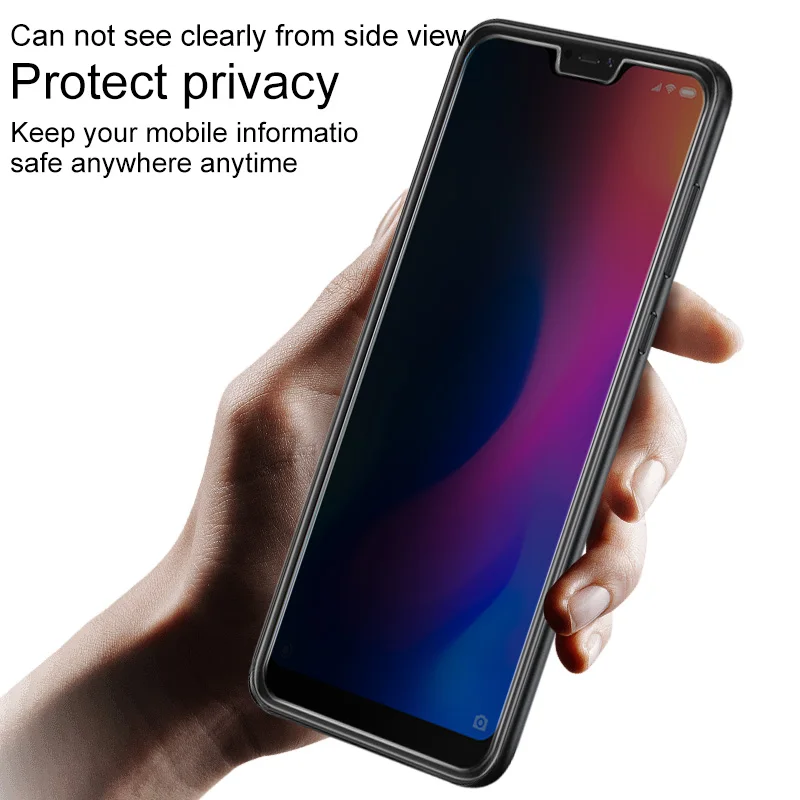 Xiaomi mi A2 Lite 8 конфиденциальности с уровнем твердости 9 H закалённое стекло IMAK