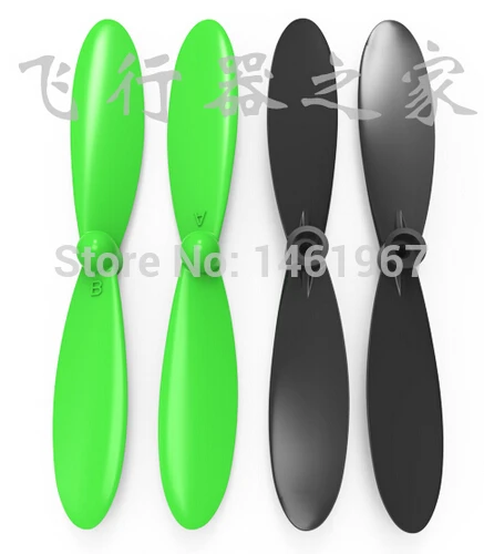 

50 упак./лот Hubsan x4 h107l h107c h107d пропеллер