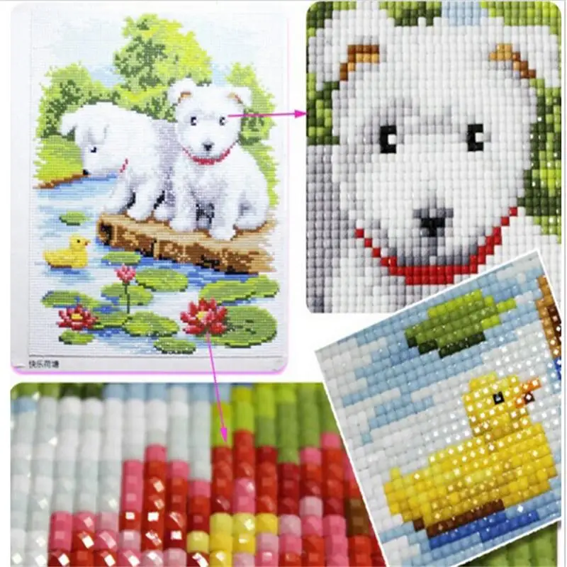 Кошка и цветы в кувшин для воды цветочный горшок картина вышивки крестом