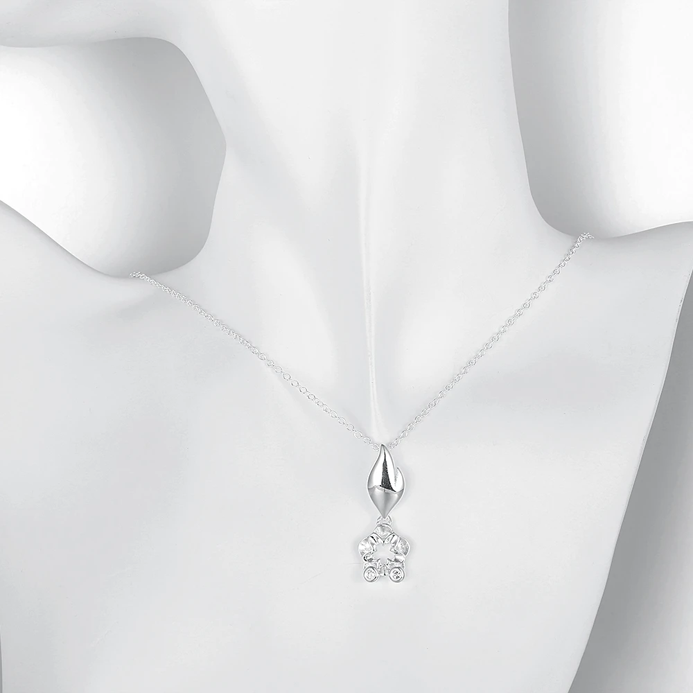 Новая Подвеска Ожерелья для Женщин Модный Личность Цветок Стиль Ослепительно