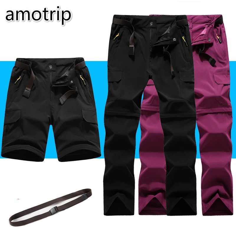 Брюки Amotrip мужские/женские спортивные быстросохнущие уличные штаны для кемпинга