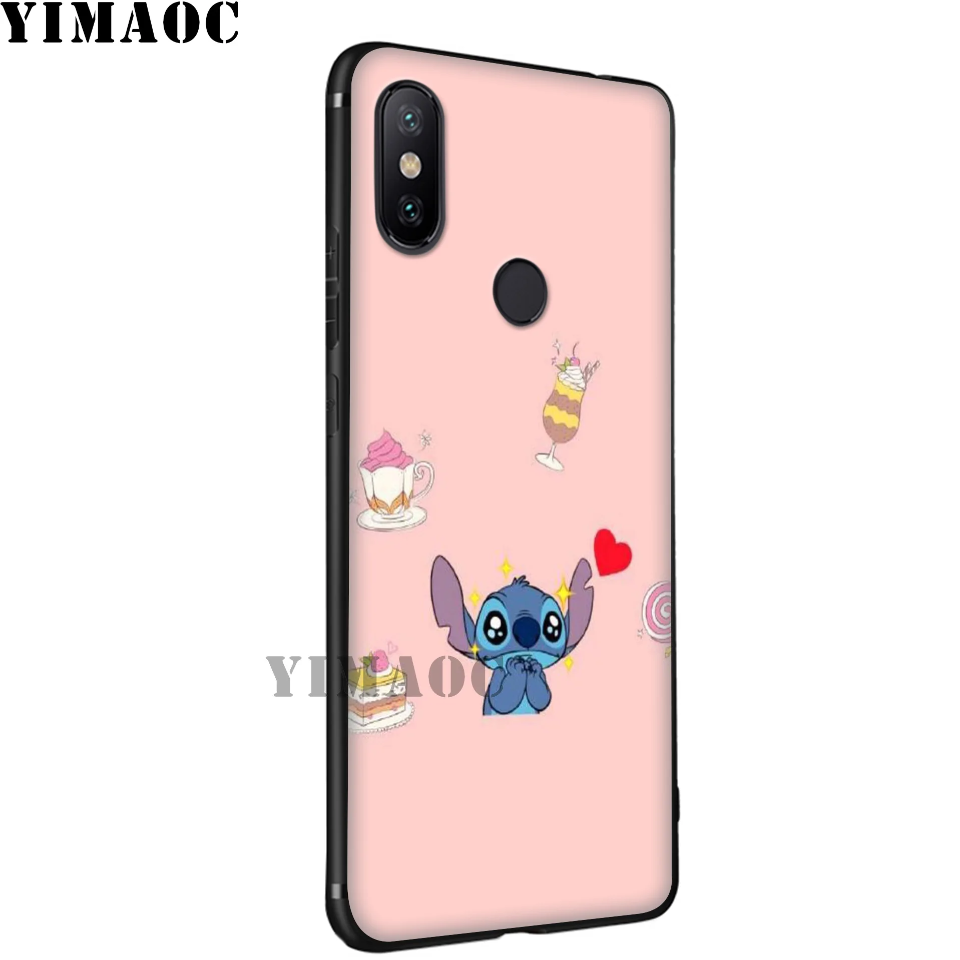 Yimaoc с рисунком из мультфильма Лило Стич Мягкий силиконовый чехол для Xiaomi Redmi 7A Note 7