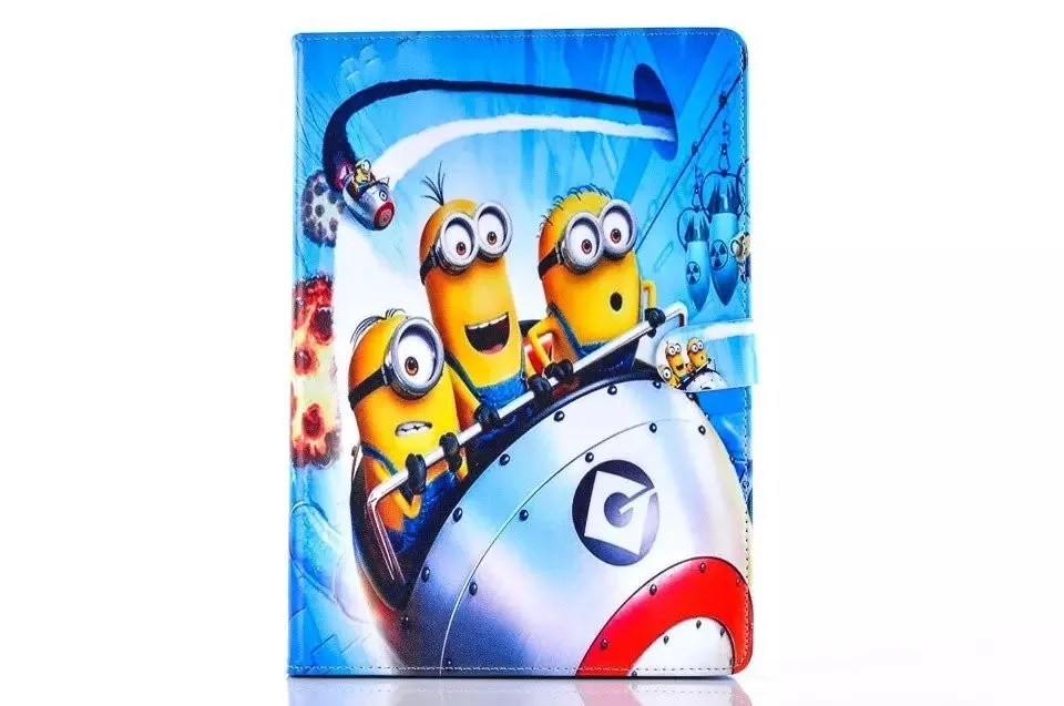 Чехол для ipad 2, 3, 4 с героями мультфильмов персонаж из искусственной кожи чехол для apple ipad2 ipad 3 ipad 4 чехол для планшета защитный чехол для детей