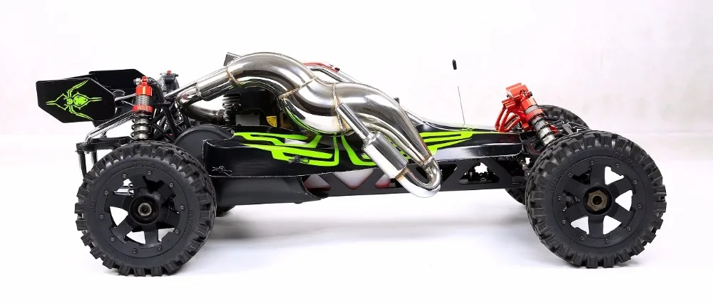Выхлопная труба металлический глушитель для HPI Baja 5B SS 2 0 5T King мотор Rovan baha|Детали и