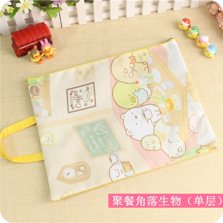 D 1 шт. Kawaii My Melody, две звезды, Dog, папка для документов, канцелярские принадлежности, школьные принадлежности для девочек - Цвет: D