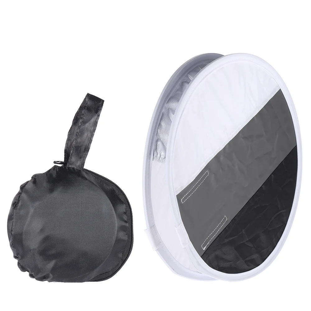 Multifunctional 12in/31cm Mini Portable Round On-camera Speedlite Flash Diffuser Softbox for Canon Nikon Sigma Vivitar | Электроника