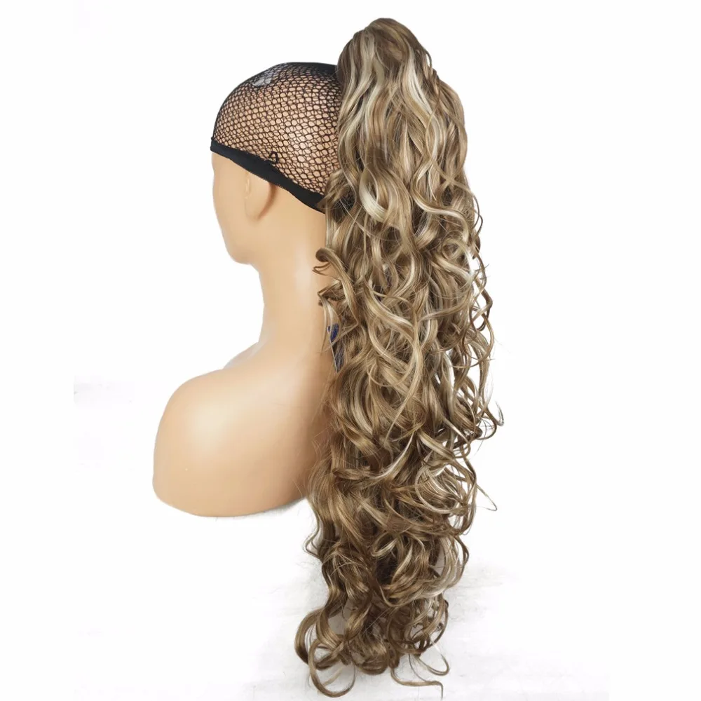 StrongBeauty длинные кудрявые заколки для конского хвоста удлинители волос 32 дюйма