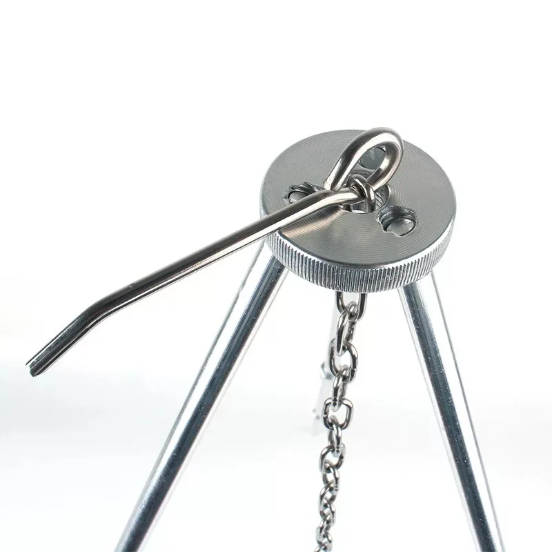K& A Открытый Кемпинг для пикника варочный штатив подвесной горшок Прочный портативный Campfire для пикника чугунный пожарный гриль подвесной штатив