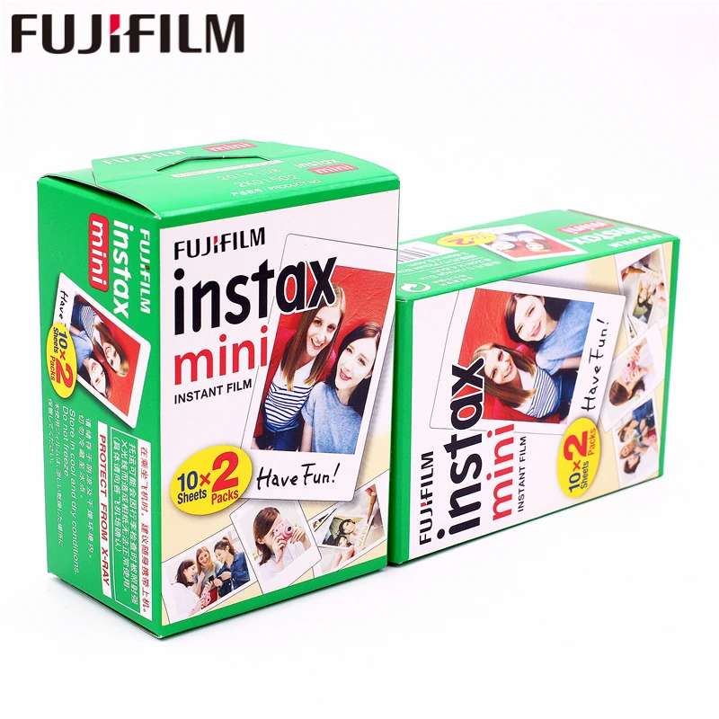 Fuji Instax Mini белая пленка 40 листов мгновенная фотобумага для камеры Fujifilm 9 8 11 7s 7 25 50s 90