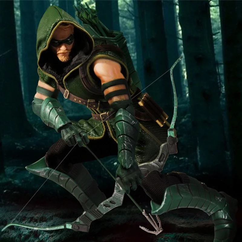 Фигурка Оливер Queen Arrow из ПВХ коллекционная фигурка модель|Игровые фигурки и