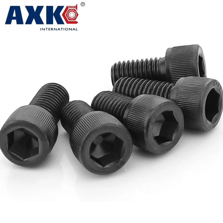 

6# #6-32 OD 1/4 3/8 1/2 5/8 Inch 12.9 Grade UNC US Standard Coarse Thread Carbon Steel Cap Cup Allen Head Hexagon Socket Screw