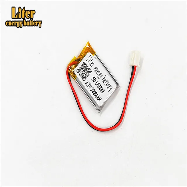 XHR-2P 2,54 500 мАч 602030 3,7 в литий-полимерный аккумулятор, Bluetooth MP3 беспроводная карта аудио рекордер