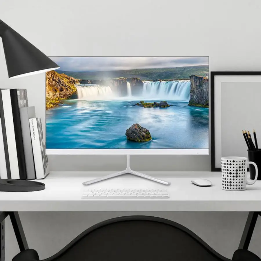 23,8 дюймов 1920*1080 HDMI VGA компьютерный экран дисплей игровой телевизор HD монитор Горячая Распродажа