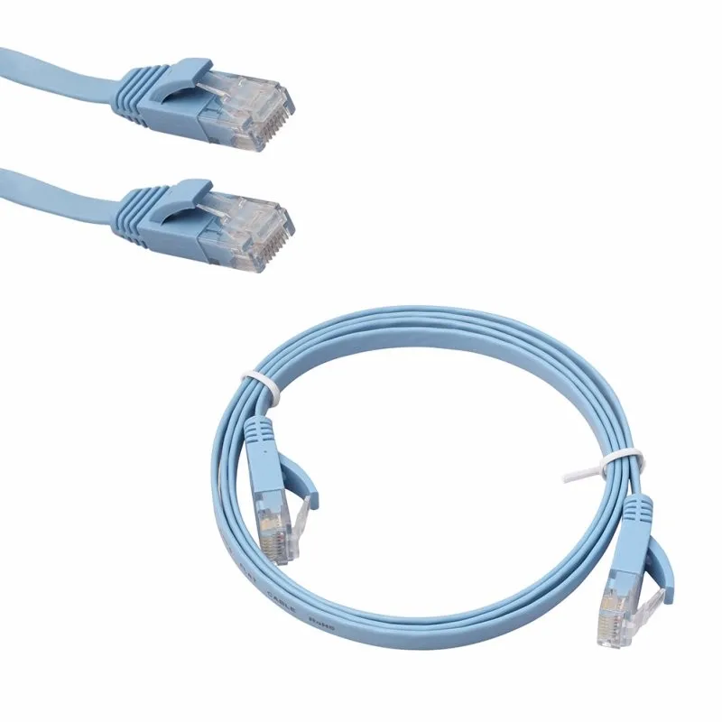 1 м 2 3 5 10 CAT 6 плоский UTP Ethernet сетевой кабель RJ45 патч LAN шнур лапша сетевая линия