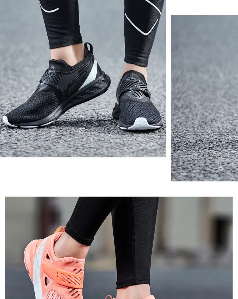 Li-Ning/женские кроссовки для бега с цветными зонами, дышащие, с подкладкой, спортивная обувь, светильник, кроссовки ARHN086 XYP686