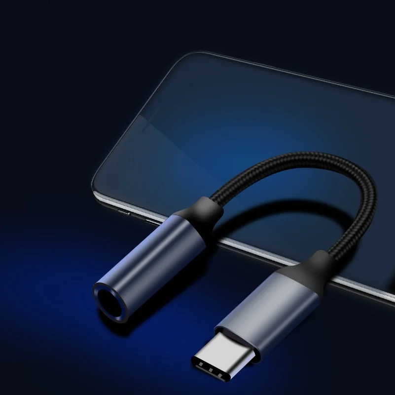 Адаптер YPAY с USB Type C на разъем 3 5 мм для наушников переходник c Xiaomi Mi 8 6 Huawei Leeco Le Max 2 S3