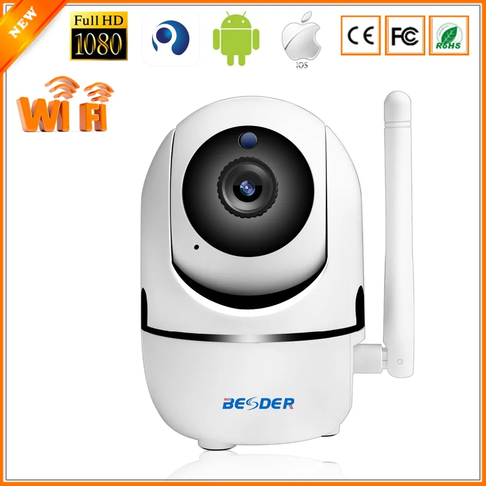 Беспроводная IP камера BESDER с облачным хранилищем 1080P 720P|Камеры видеонаблюдения| |