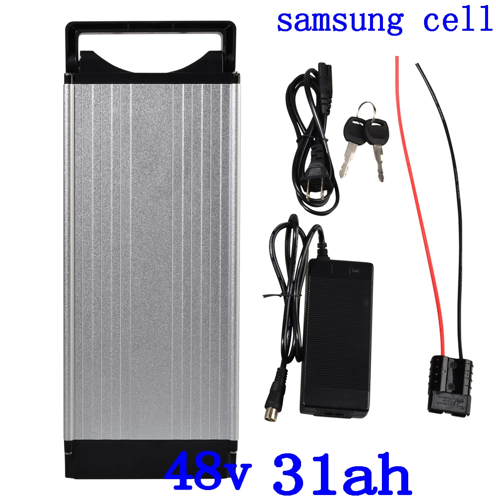 48V 1000W 1500W 2000W батарея для электрического велосипеда 31AH 30AH 25AH электровелосипеда