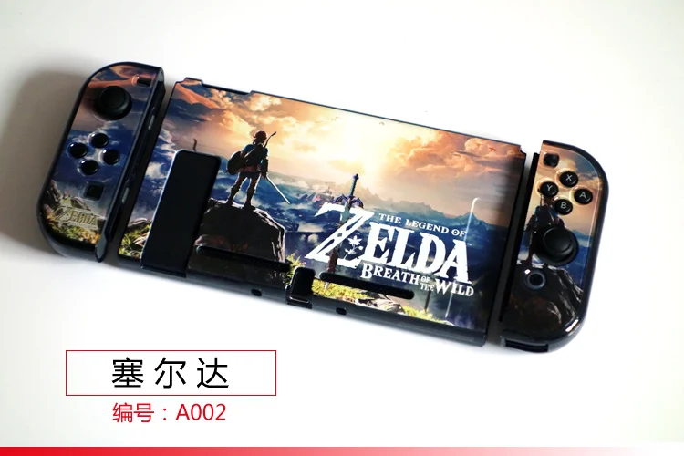 Чехол kingd Switch NS с узором для nintendo s Switch защитный жесткий чехол для консоли nintendo Switch - Цвет: A002