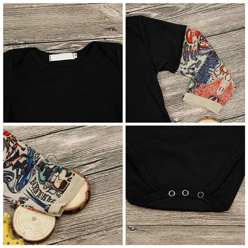 

New Baby Bodysuit Lovely Printing Infant Jumpsuit Pure Cotton Long Sleeve Boys Girls Baby Clothes