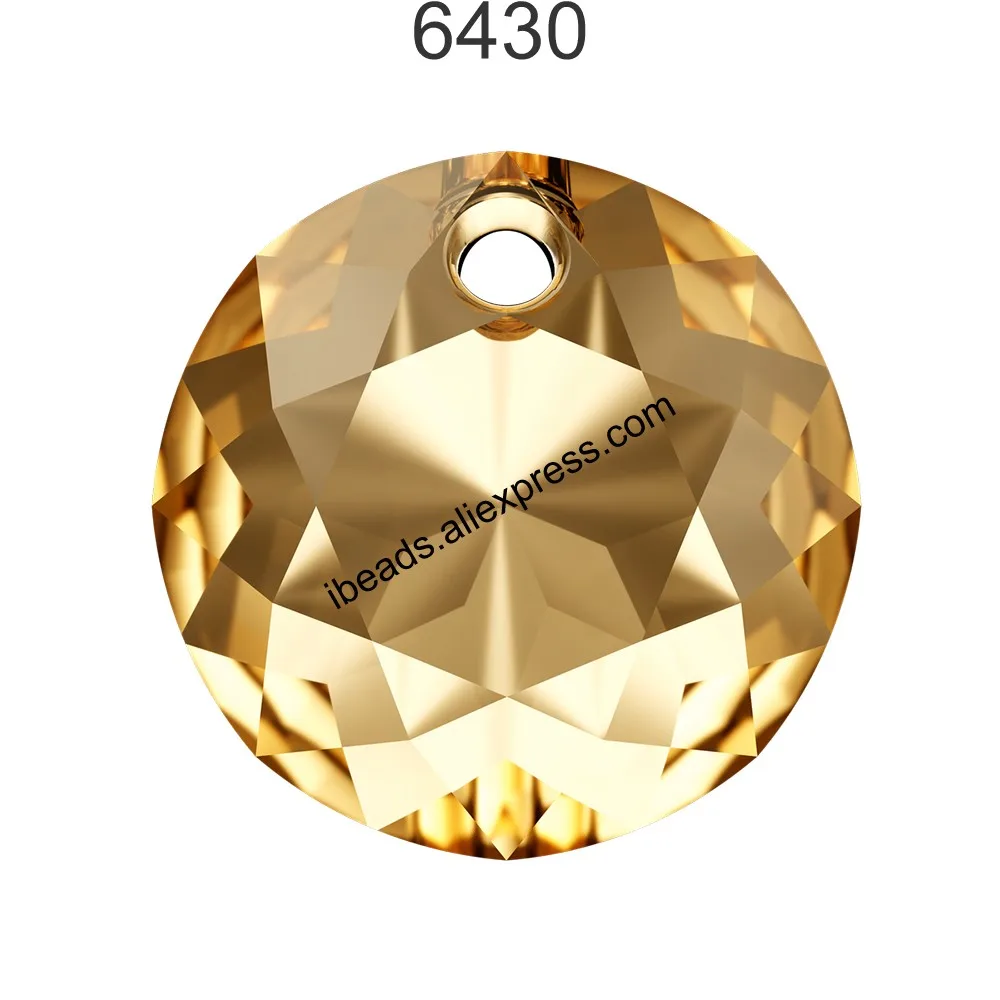 Crystal 001 GSHA Новая(1 шт) с украшением в виде кристаллов от Swarovski 6430 классического кроя кулон сделано в Австрии свободные бусины для бижутерии, материал для рукоделия - Цвет: Crystal 001 GSHA