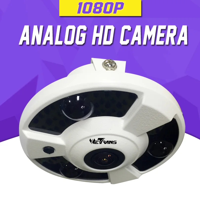 AHD камера 1080P SONY CMOS 1 7 мм Рыбий глаз объектив 2 0 мегапиксельная Full HD 15 м ночного