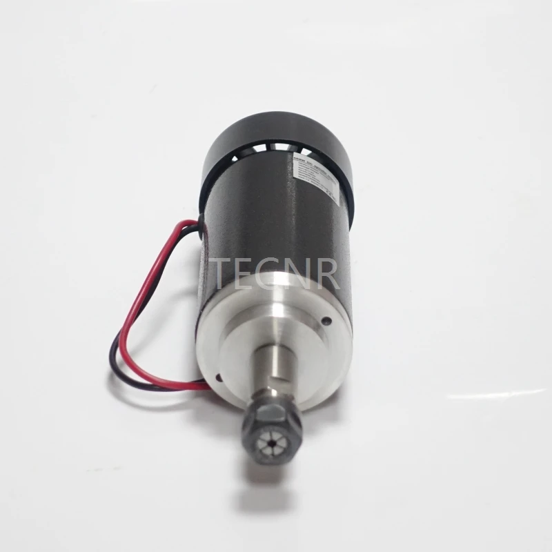 Двигатель постоянного тока 400 Вт шпиндель охлаждения диаметр 48 В 52 мм с ER11 для