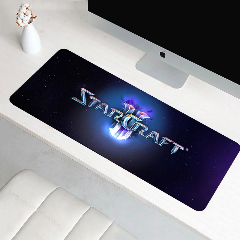 70x30 см Противоскользящий коврик для мыши StarCraft большой игровой XL геймера в стиле